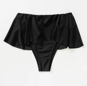 Black Bikini Skort